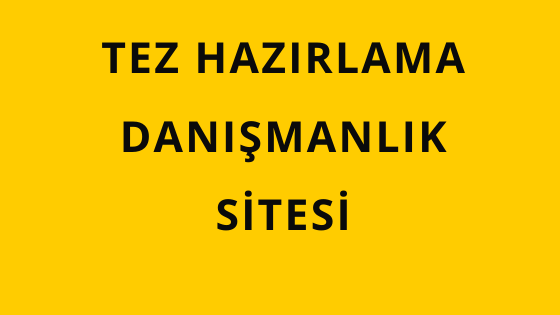 tez yazan kişiler