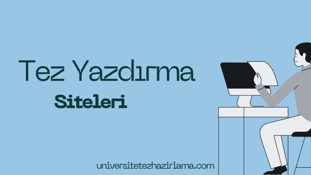 tez yazma hizmeti